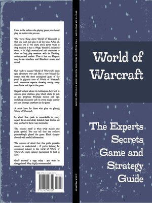 cover image of World of Warcraft - The Experts Secrets Game and Strategy Guide
